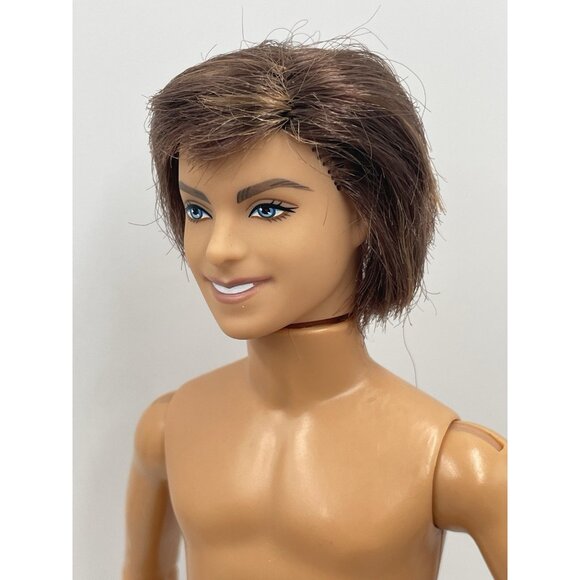 High School Musical Troy Zack Efron Doll Hair Barbie Ken Nude for OOAK 2008 - Picture 3 of 10